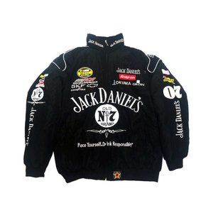 Embroidered Jack Daniel's Nascar Vintage Style Racing Jacket